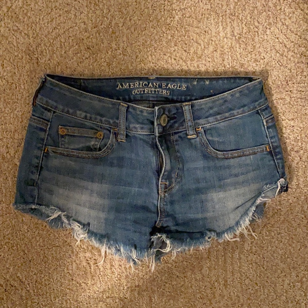 American Eagle High Rise Jean Short